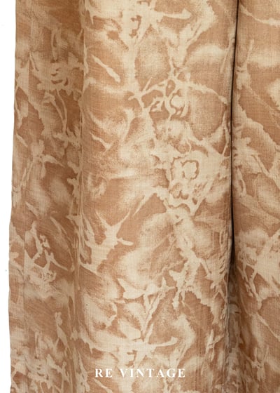 大地雲煙 - 迷幻交融高腰寬版褲（26"）10