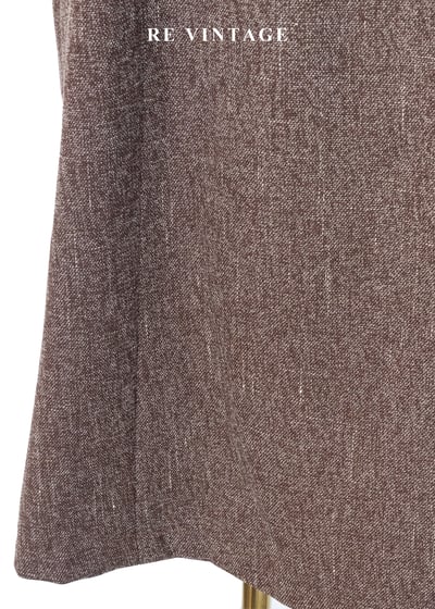 氣質單品 - 復古方領摩卡色氣質長洋裝8