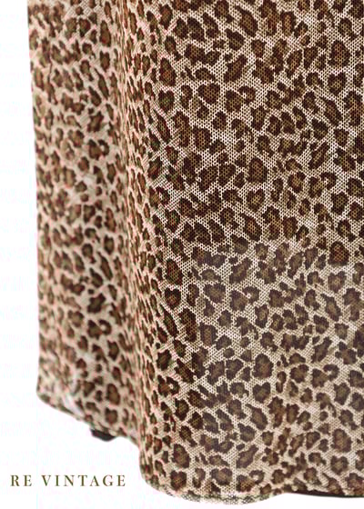 Roar 小豹紋網紗長裙（25-28"）8