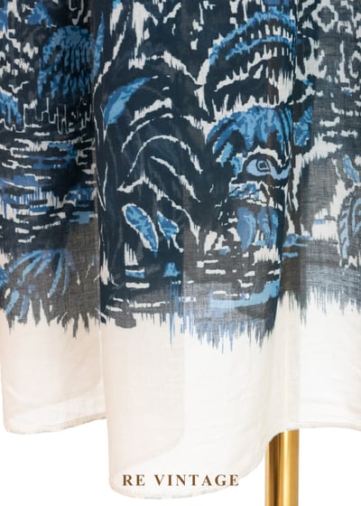 海的清涼 - 熱帶森林 旅途明信片一片式長裙（27"）12