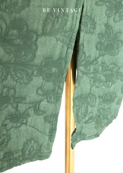 Grass Green 花朵美長裙（23-30"）9