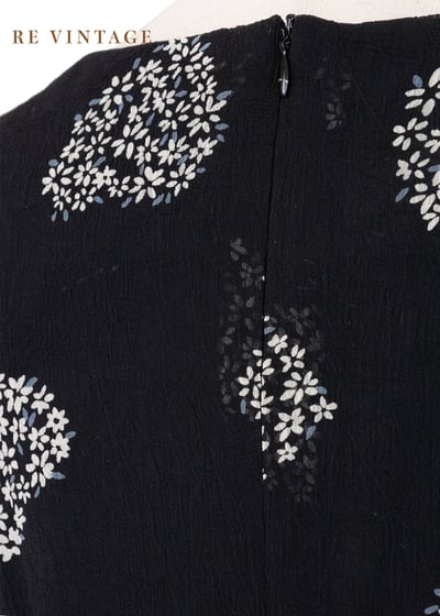 花心黑雨愛心小花迷你洋裝11