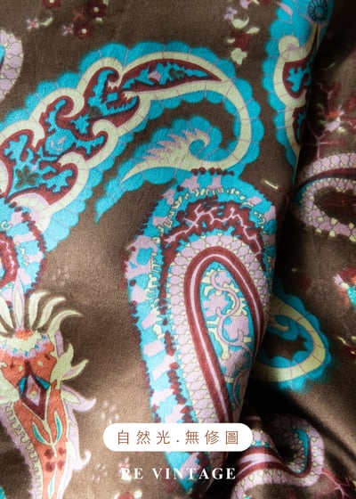 香港製 - 優雅光澤變形蟲美裙（28"）11