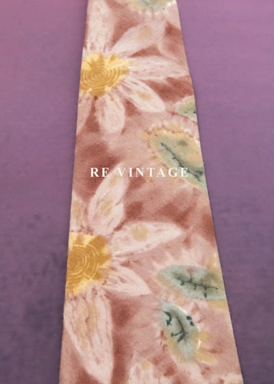 花朵粉彩柔光綻放領帶8