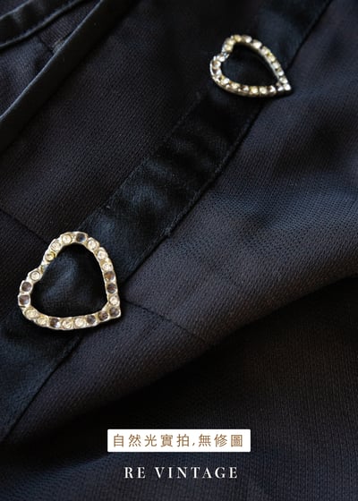 My love愛心發射黑系長裙（27"）12