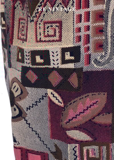 摩洛哥異域民族圖騰織紋排釦裙（27-29"）12