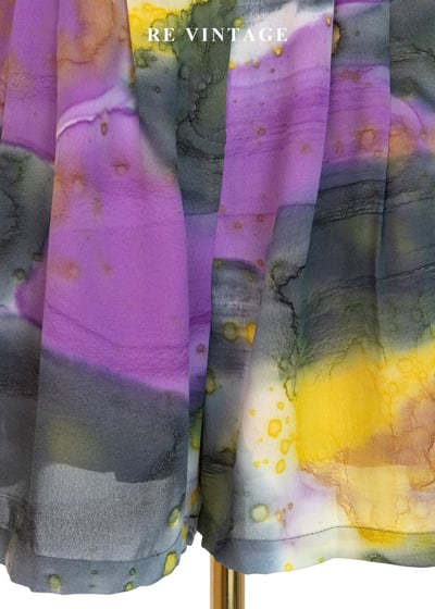 漫墨蘭霧綻放短褲（24"）4