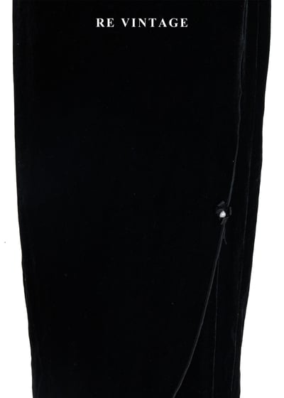 珍珠流星划過夜空絨布長裙（23-26"）4