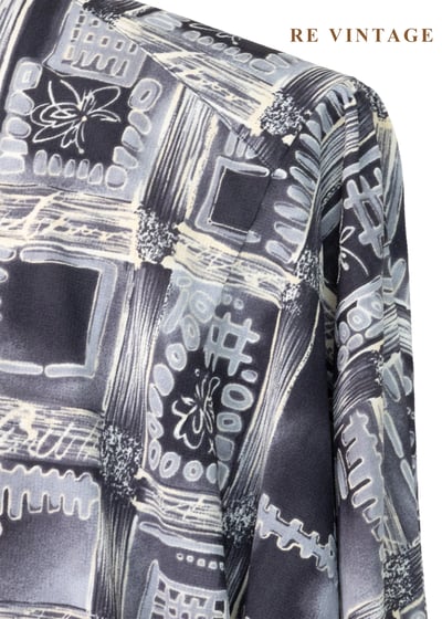 冷灰色藝術透圖飛鼠袖上衣14