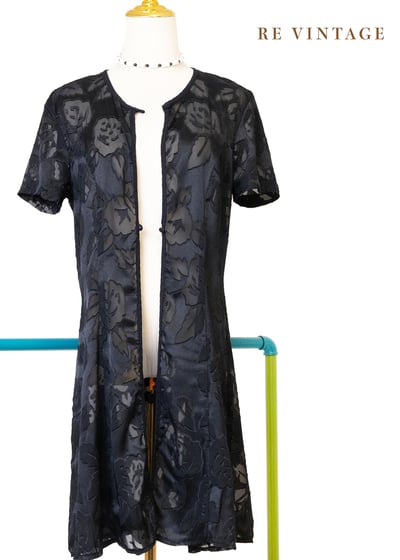 美國製 - 夜色盛開花園照山洋裝15