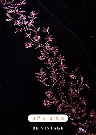 粉紅蝴蝶黑絨短褲（27"）9