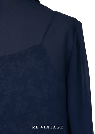 深海褶學 - 百褶金釦貴氣襯衫11