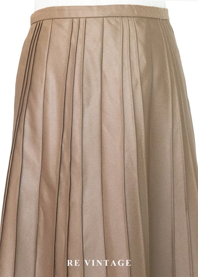 折疊在夕陽裡液態黃金美裙（26"）3