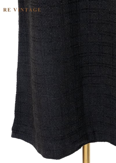 灰黑格紋織理吊帶裙6