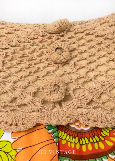 盛夏花朵鉤針花朵迷你洋裝8