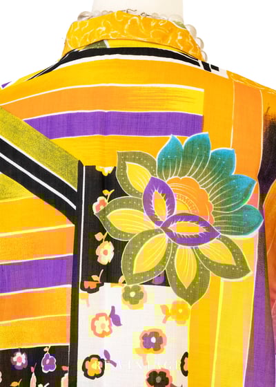 套裝上衣 - 搖擺花拼派對襯衫10