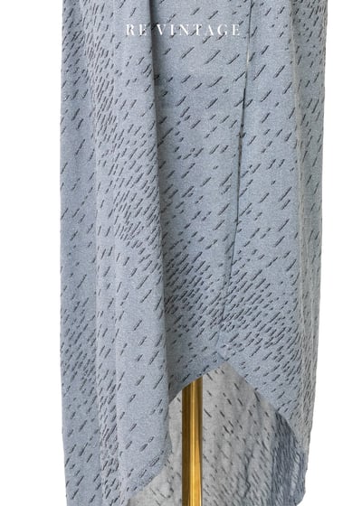 Rainy Day 灰色雨滴長版上衣/洋裝9