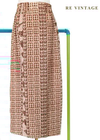 圖騰密語異國風情排釦長裙（27-30"）9