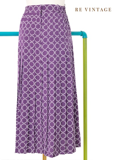 Purple Polka dots 百褶美裙（27-30"）7