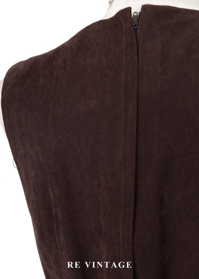 質感單品 - 濃郁可可貴族收腰長洋裝13