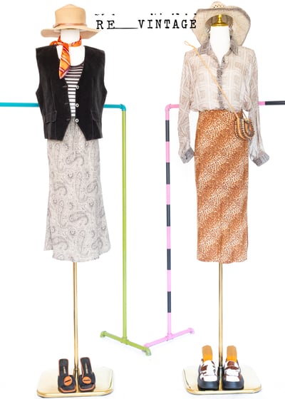 深咖啡色漸變線條薄款針織背心2