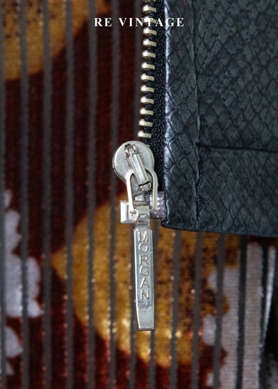 土耳其製 - 仿蛇皮壓紋光澤亮皮外套5