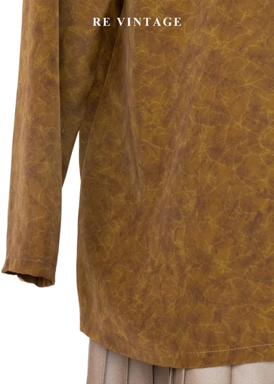 玫瑰金釦焦糖餅乾色襯衫11