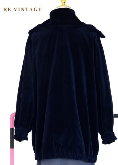 皇家深藍絲絨古典外套10