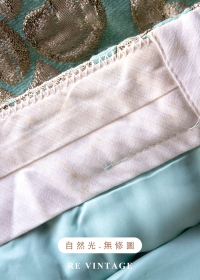 凡爾賽的迴廊金屬光澤圖騰長褲（28"）15