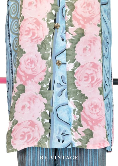 Rose Bloom 蔚藍天空玫瑰綻放長版背心3