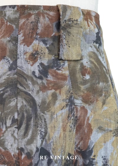 復古高腰油花濾鏡長褲（26"）9