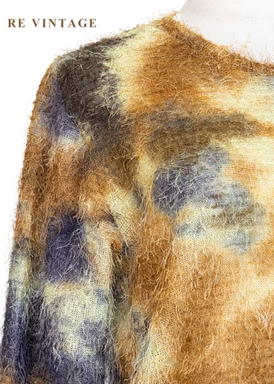 西班牙製 - 渲染長毛馬海毛針織毛衣5