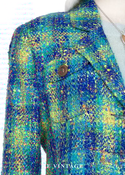 莫內花園裡的冬日海洋西裝外套5