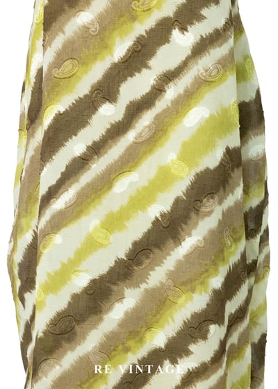 泥土與草地的復古詩長洋裝8