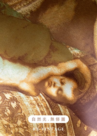 聖殿文藝復興油畫高腰短裙（25"）11