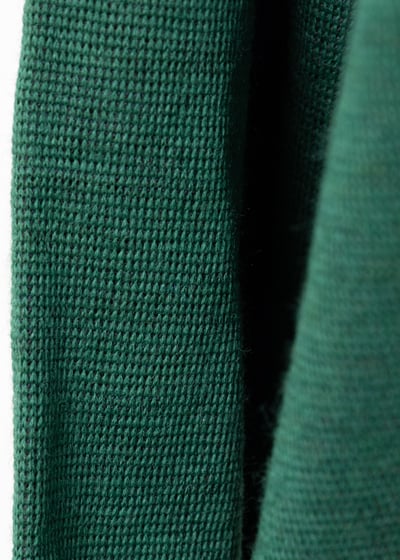 日本製森林綠100%羊毛毛衣7