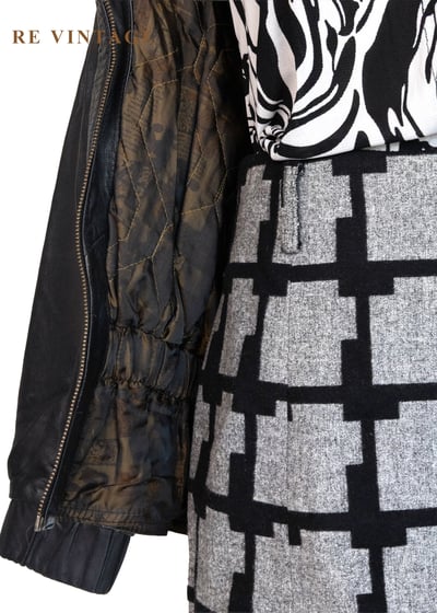 必備單品 - 率性廓形束腰皮外套8