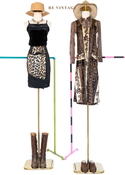 紅光雕刻小花絨布細肩帶背心2