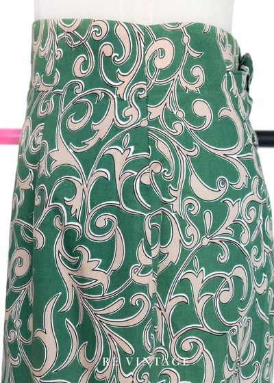 Elm Green 藤蔓高腰短裙（25"）4