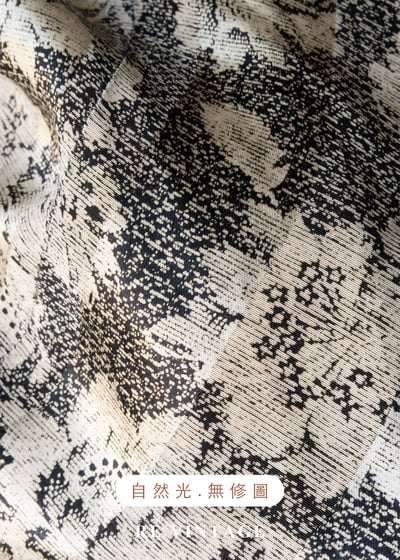 珠光古典花卉貼臀長裙（26"）12