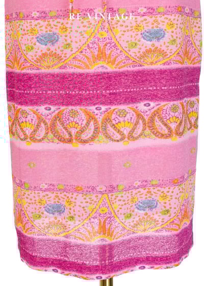 粉色香料變形蟲及膝裙（26-29"）4