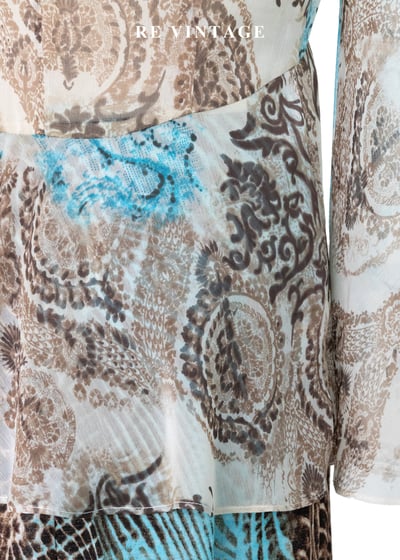 吟遊詩人 - 編織繫繩花會圖騰仙氣上衣12