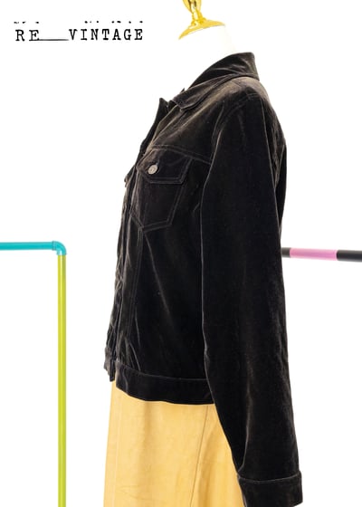 黑巧克力水蜜桃手感夾克外套6