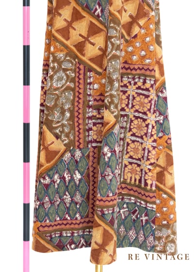 Bohemian 完美拼貼印花長裙（26-27"）7