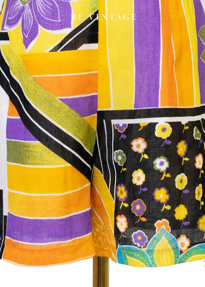 套裝短褲 - 搖擺花拼派對短褲（23"）4