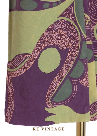 迷幻綠洲花紋流動美褲（26"）5