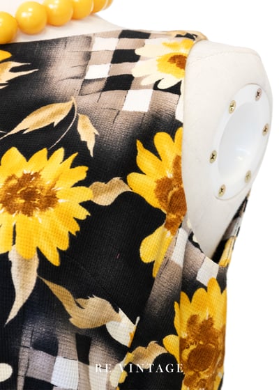 棋盤上の向日葵小畫家背心5