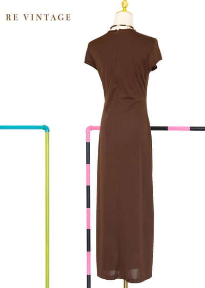 必備單品 - Toffee 棕色長版洋裝7