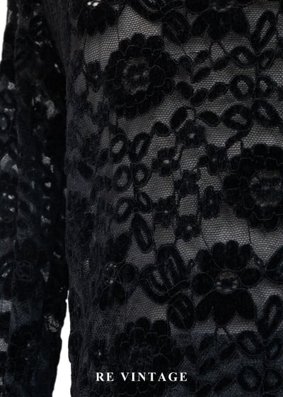 夜行小花高領上衣7