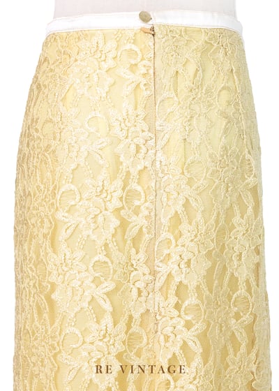 Lemon Souffle 檸檬舒芙蕾蕾絲長裙（28"）10